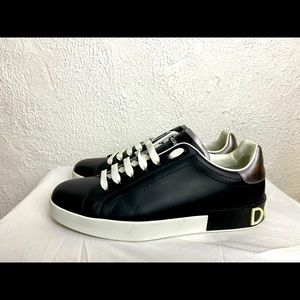 Dolce & Gabbana Calfskin nappa Portofino sneakers